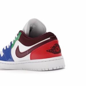 Jordan Multicolor Sneakers - Red, Blue, Green, White